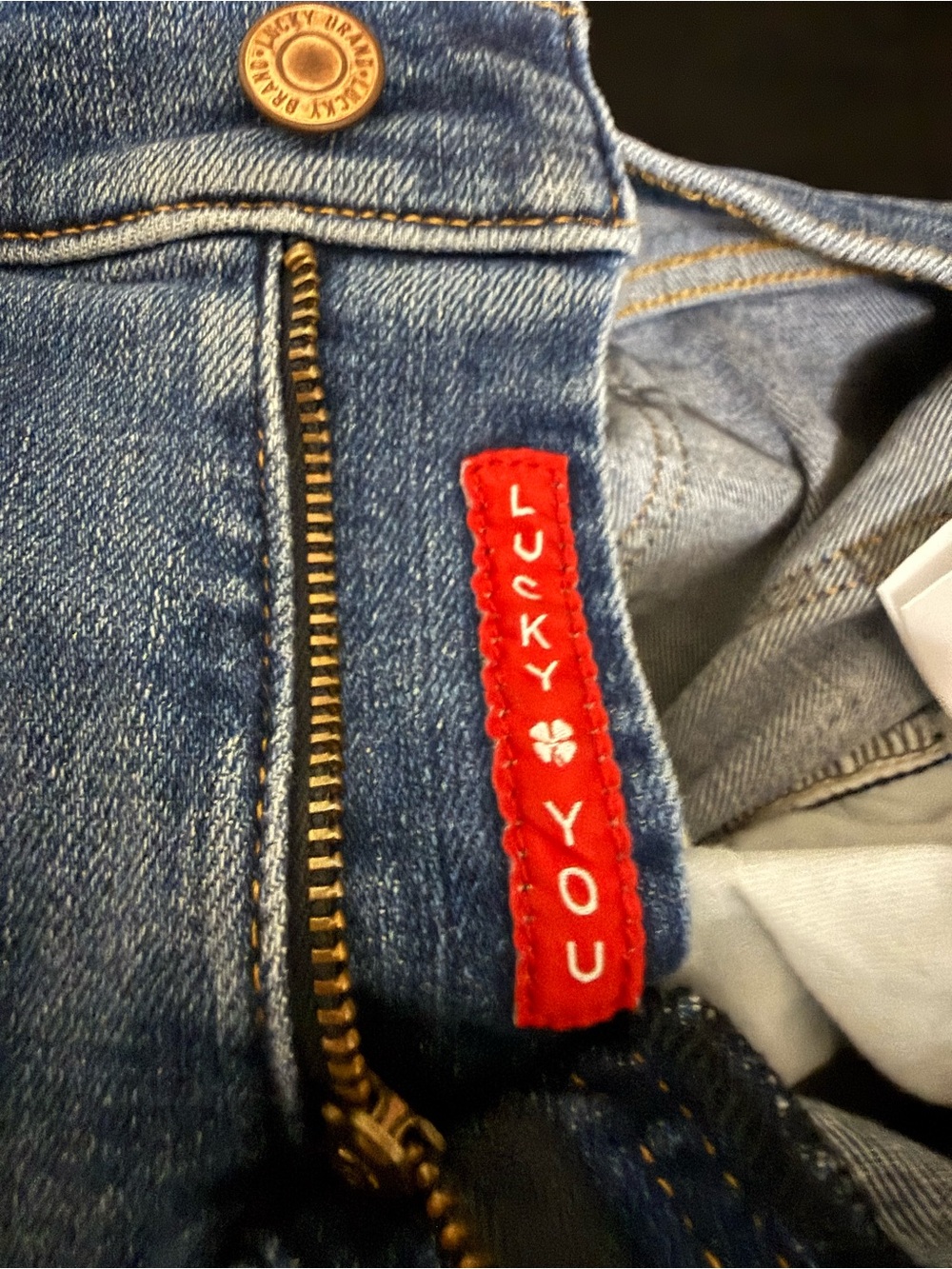 Lucky Brand Blue Flare Wide-Leg Jeans - Picture 6 of 6